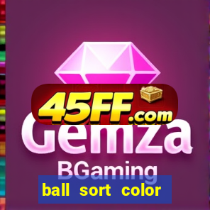 ball sort color water puzzle